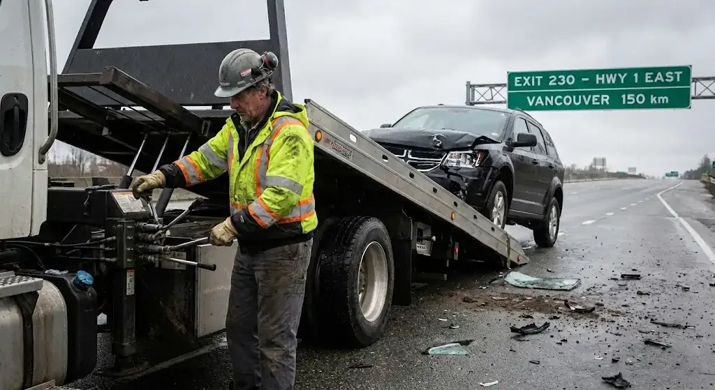 Burnaby accident recovery with proper scene management